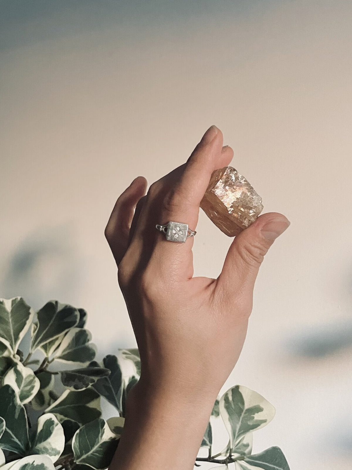 Tile Signet Ring